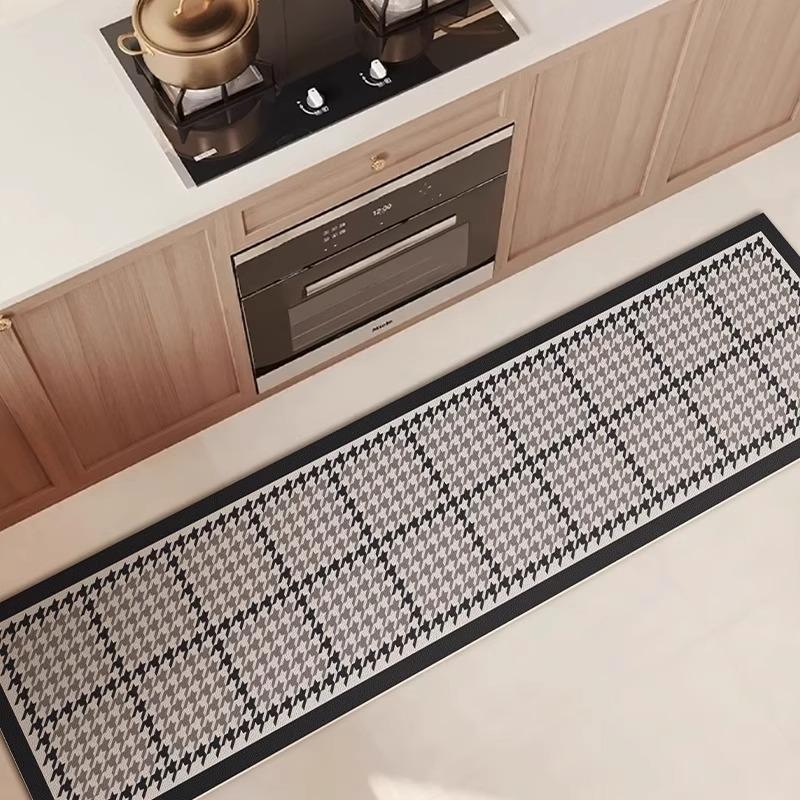 

Non-slip Kitchen Carpet Washable Waterproof Oil-proof Anti-fouling Floor Mat Anti-slip Runner Rug Pvc Alfombras De Cocina 1pc 50x80cm