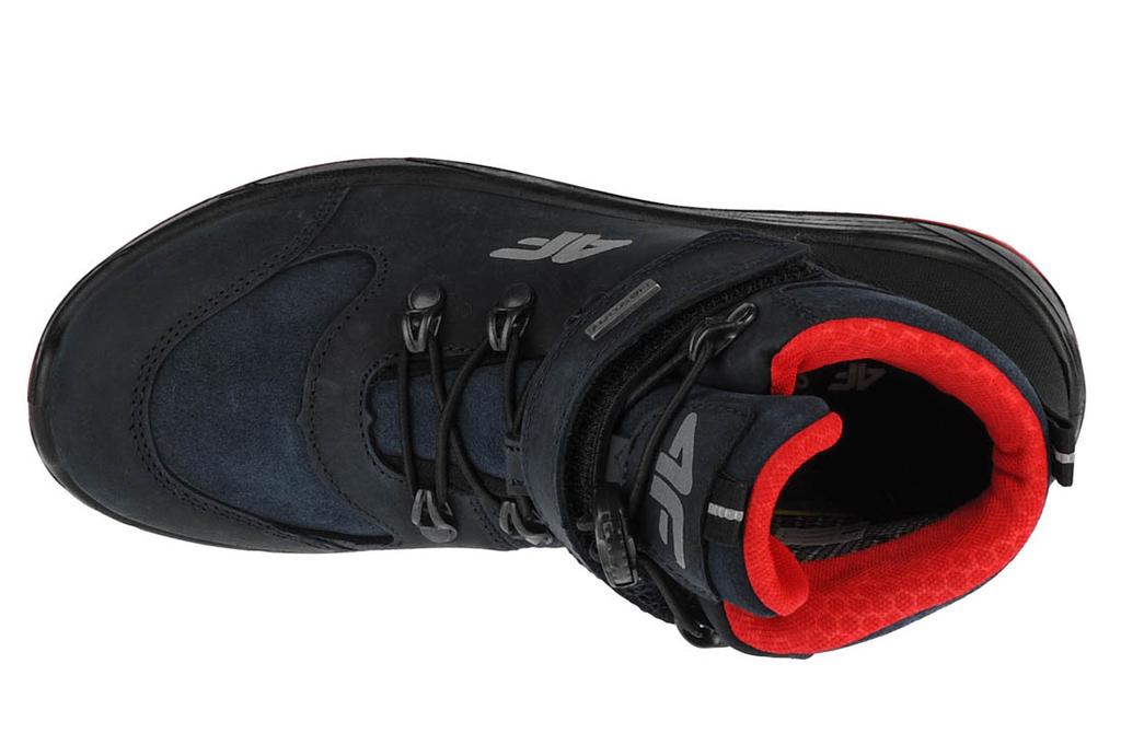 4F Junior Trek, for Boy navy Trekking shoes