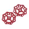 4 Sizes Thicken Cast Iron Water Valve Handle Gate Valve Ball Valve Handwheel Shut Off Valve Water Pipe Fittings Replacement