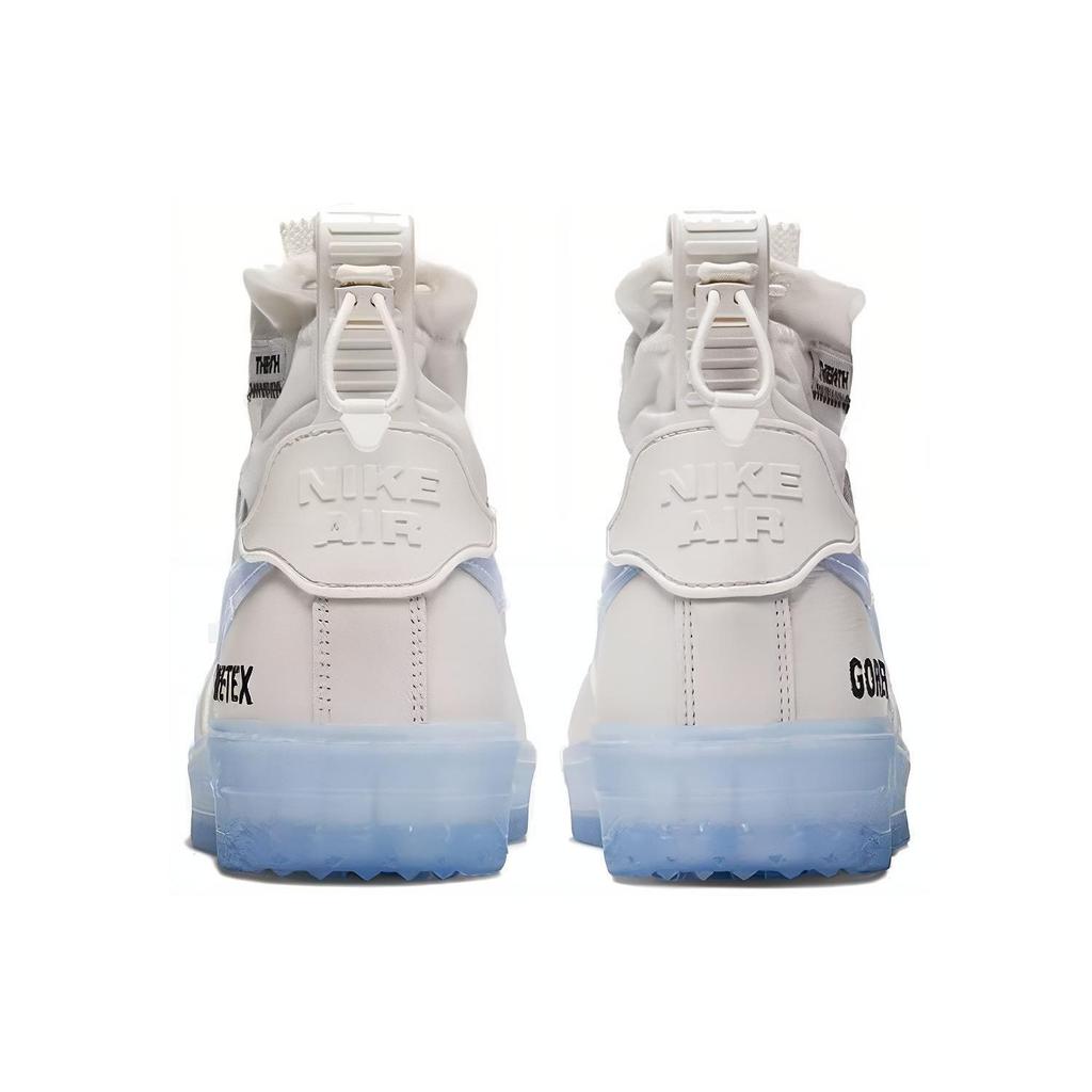 Gore-Tex x Nike Air Force 1 High WTR Phantom Unisex Sneakers White Black Clear CQ7211-002