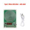 RDA5807M FM Radio DIY Kit 87-108MHz TDA2822 Amplifier Dual Power Micro USB Type C 3V 5V Soldering Practice Electronic Module