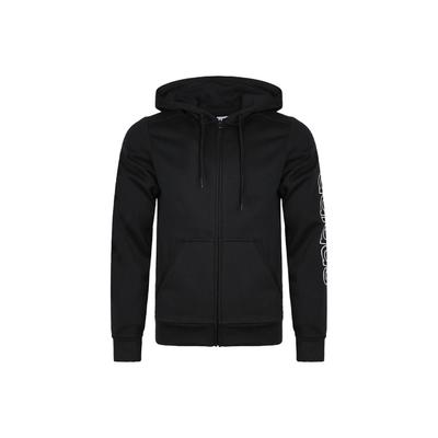 Originals Trefoil Sporty Knit Hooded Jacket Men Outerwear Black DU0364
