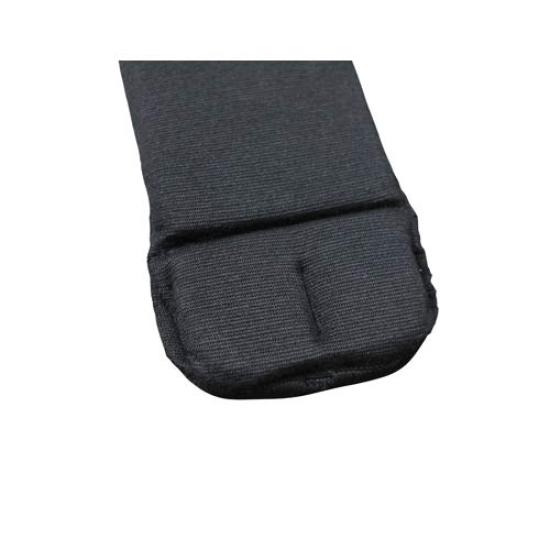 ISAMI Total Leg Guard F Black Karate Foot Support (32-39cm, 56cm)