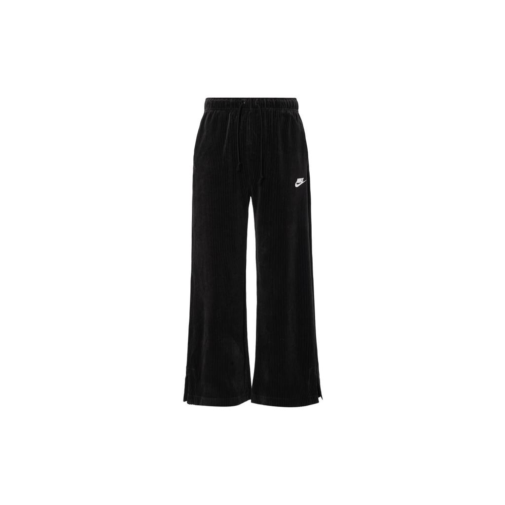 Nike Sportswear Corduroy Soft Comfortable Knit Joggers Women Joggers Black HQ1579-010