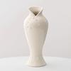 Chinese style Ceramic Qipao Shaped Vases, Home Dining Table Living Room Bedroom Office Decorations Accessories, Flower Ware, 1Pc