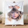 Taylor Swift'S Hair Style Blanket Soft Throw Blanket For Home Bedroom Bed Sofa Travel Office Solid Christmas Blanket