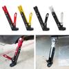 Motorcycle Kickstand Adjustable Tripod Holder Universal Aluminum Modified Foot Side Stand for Motor