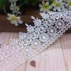 3 Yards White Hollow Lace Ribbon for Clothes Dress Sofa Decor DIY Sewing Craft