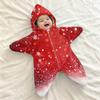 Baby wikkeldeken met print - Flanel - Schrikwikkel voor Kerstmis, Baby slaapzak voor pasgeborenen en uitstapjes