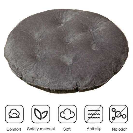 Cozy Stylish Chair Cushion Soft Fluffy Durable No Fading Pilling Lovely Cushion for Office Students Home