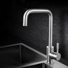 TLXT Stainless Steel L-Shaped Hot & Cold Kitchen Faucet