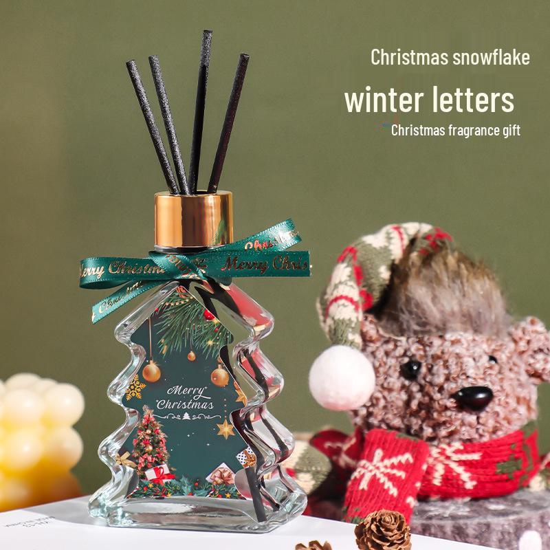 Y Christmas Flameless Aroma Diffuser Ornament - Long-lasting Fresh Indoor Fragrance Gift Box