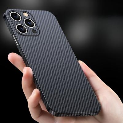 Anwendbar auf iPhone 16 Handyhülle Apple 15promax Kohlefaser-Muster 14 Ultradünne PP-Hülle 13pro