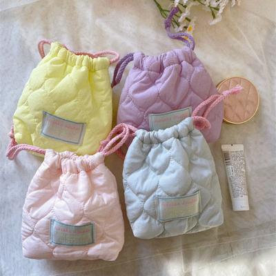 Kordelzug Aufbewahrungstasche Tragbare Frauen Mädchen Serviette Damenbinde Tasche Multi-funktionale Reise