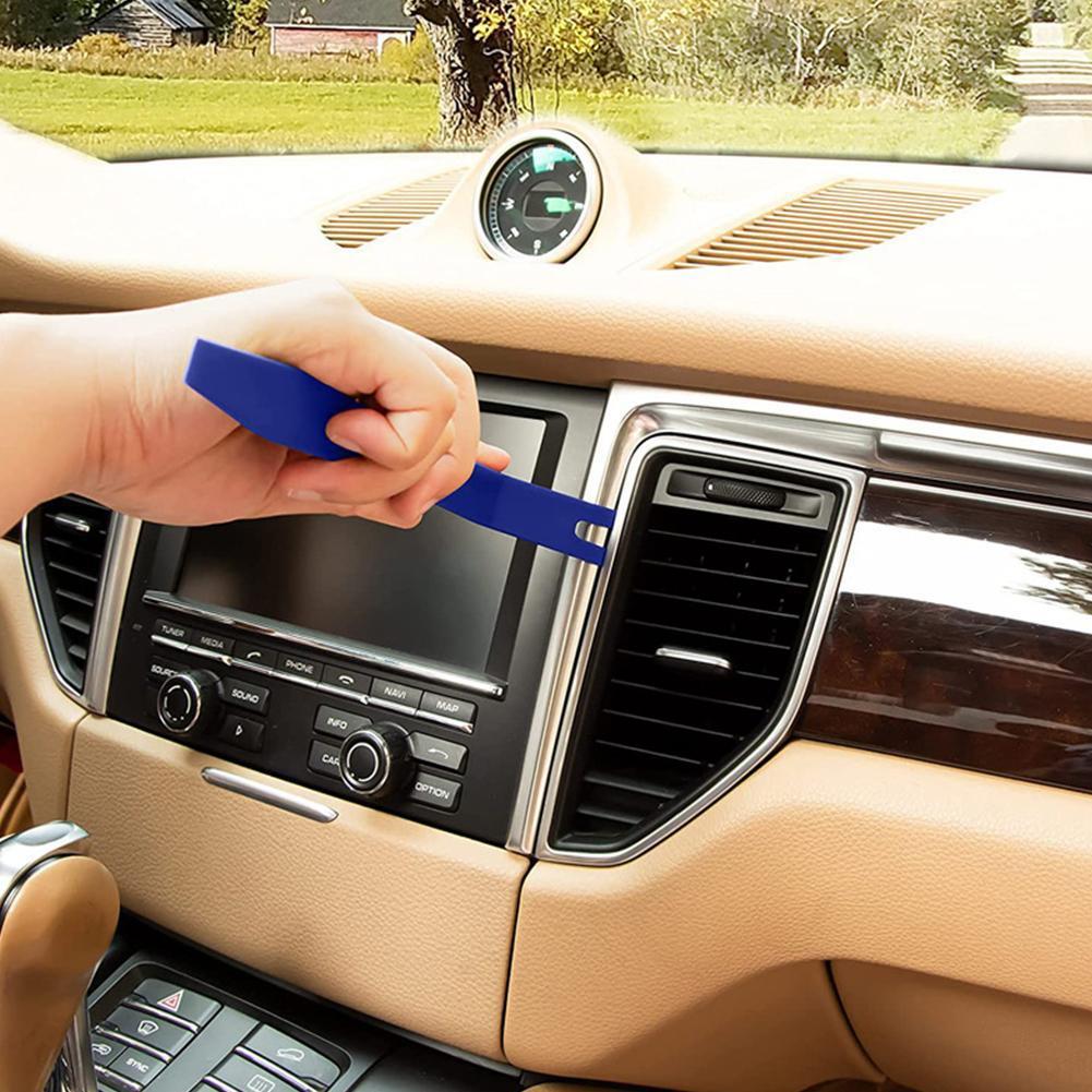 8 buc Set de scule manuale auto Kit de dezasamblare auto Reparații stereo DVD Instrument de reparare tabloul de bord Instrument de îndepărtare Interior Plastic Trim Panel