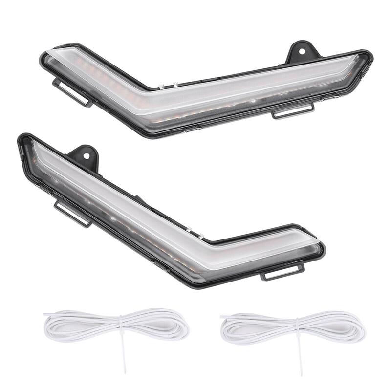 A28G-ATV Front DRL Turn Signal Turn Signal With Yellow Flashing Lights For Can-Am Defender