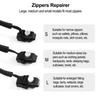 10PCS Universal Zipper Lock Head Quick Installation Detachable Zipper Head for Jackets Luggage Bags Replacing Slider Lock Repair