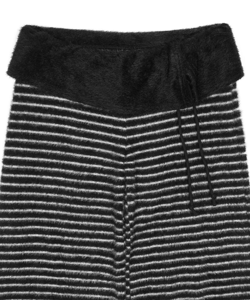 LARTIGENT L21 Cozy Pluffy Knit Pants(Oreo)