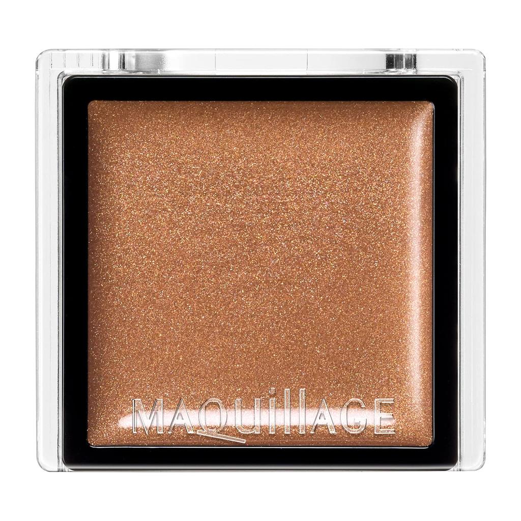 Maquillage Dramatic Eye Color GD803 Amber Caramel Eyeshadow Customized Brown 1 Item (Cream) (x 1)