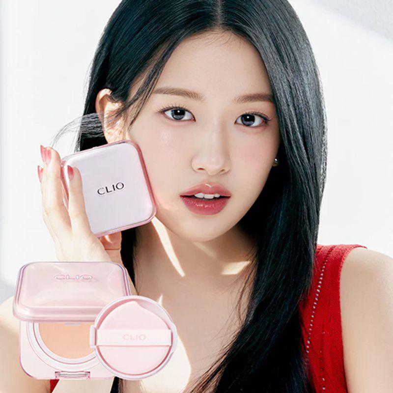 

[CLIO] Kill Cover Mesh Glow Essential Cushion Set (+refill) (2 colors) #19N Porcelain