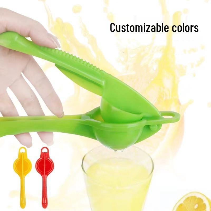 Manual Lemon & Orange Juicer - Thickened Plastic Squeezer for Household Kitchen