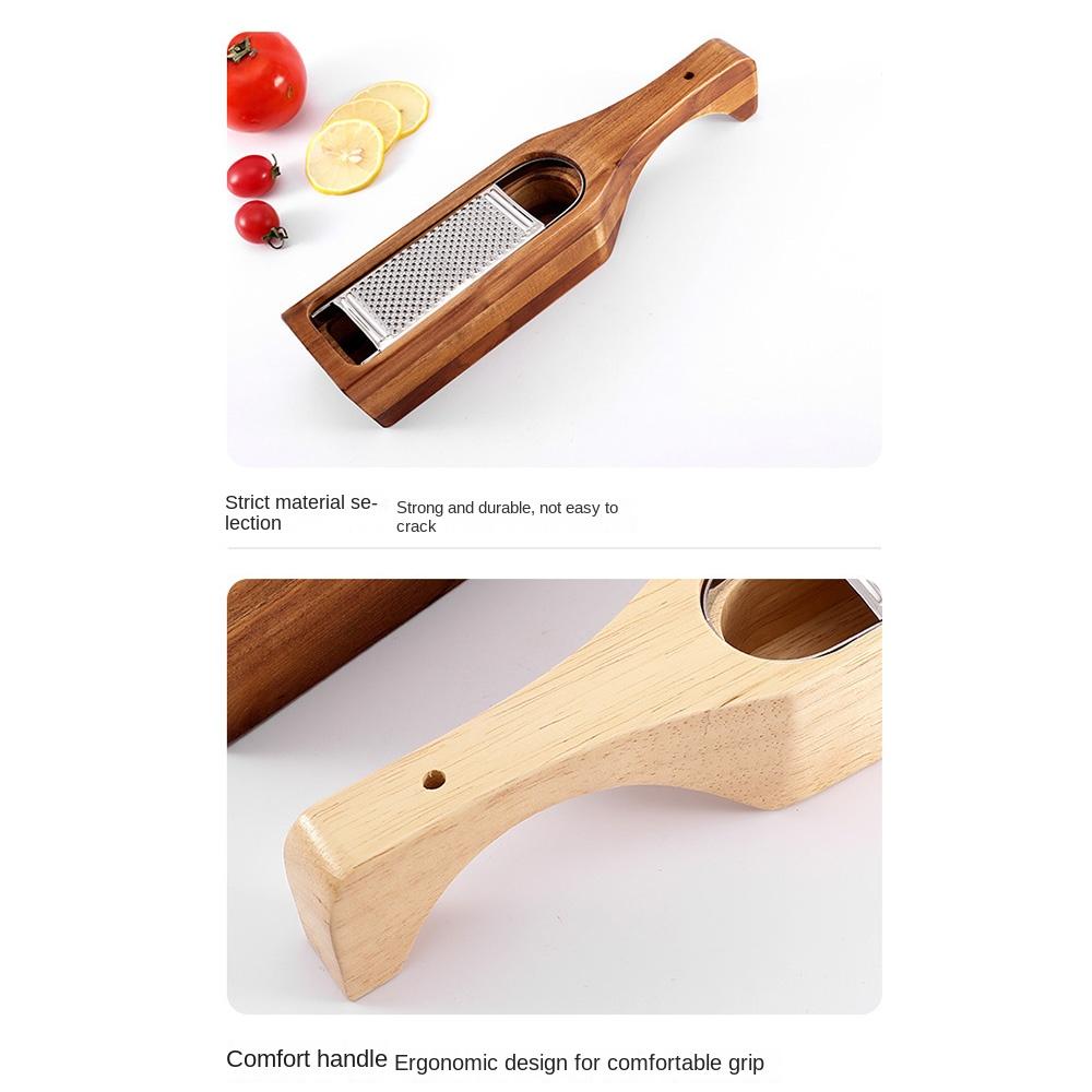 Râpe à fromage amovible en acier inoxydable avec poignée, ustensile pour fromage, radis