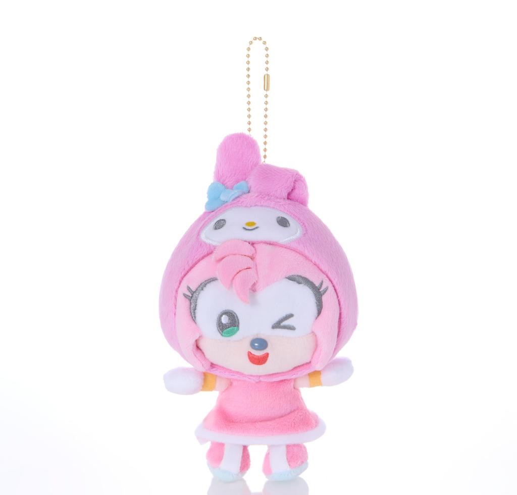 SEGA FAVE SONIC & FRIENDS Sanrio characters mascot Amy x My Melody