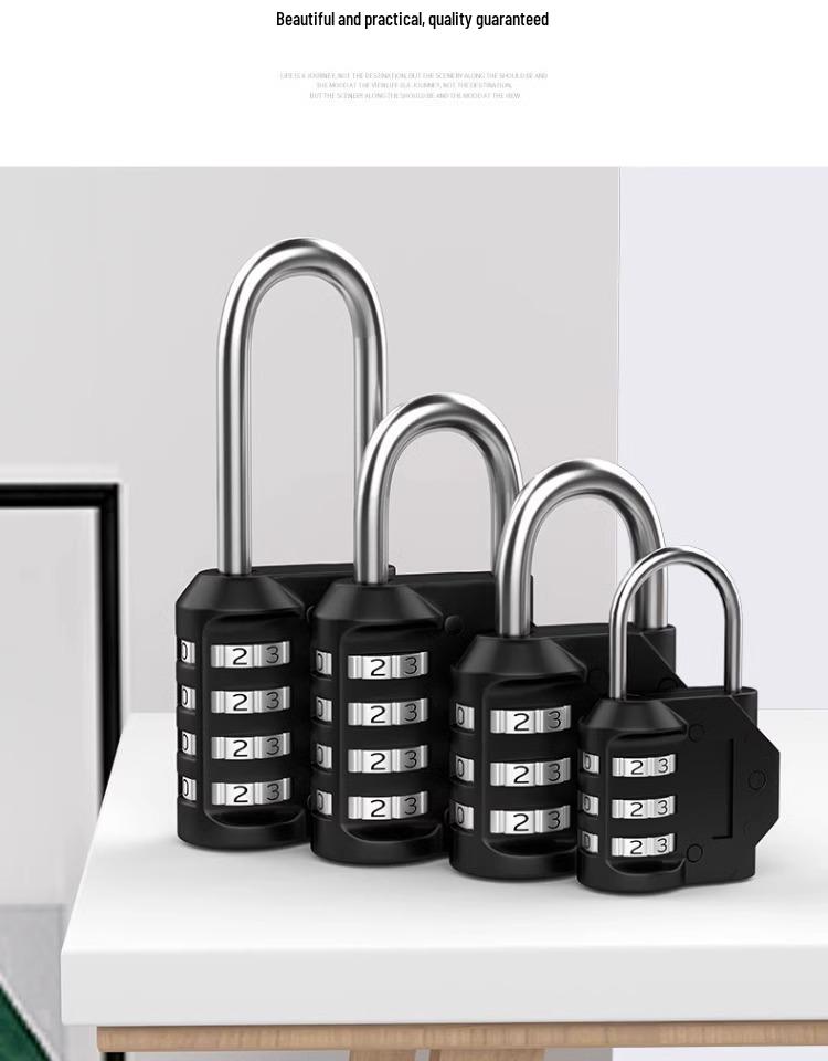 Waterproof Combination Padlock for Home, Outdoor, Suitcase, and Dormitory Lockers