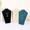 Velvet Necklace Storage Rack Black Necklace Holder Stand Jewelry Display Stand  Jewelry Shop Window