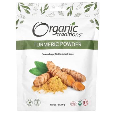 Organic Traditions Kurkumapulver 200g (7oz)