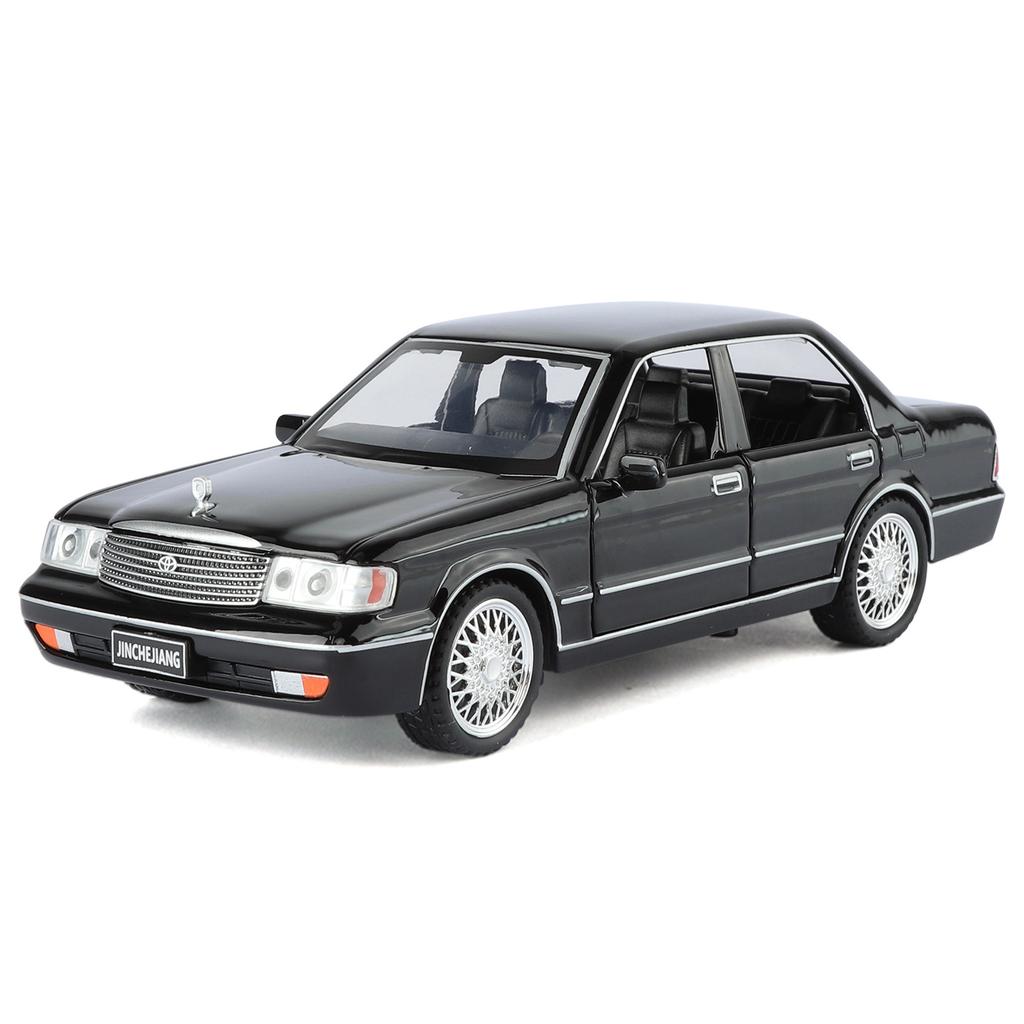 1/32 Toyota Crown Alloy Car Model Sound and Light Pull Back Children's Toy Collectibles Birthday gift