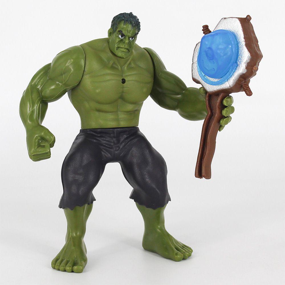 Figuras de Acción LED Vibrantes y Duraderas Vengadores Infinity War Muñeco Capitán de 16 cm Para Niños