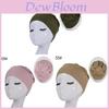Silk Cotton Headscarf Cap With Elastic Fit For Casual Daily Wear
