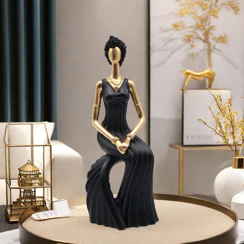 Nordyckie Ozdoby dla Pary Dekoracja Domu Dekoracja Świąteczna Atmosfera Rzemiosło z Żywicy Prezenty Ślubne