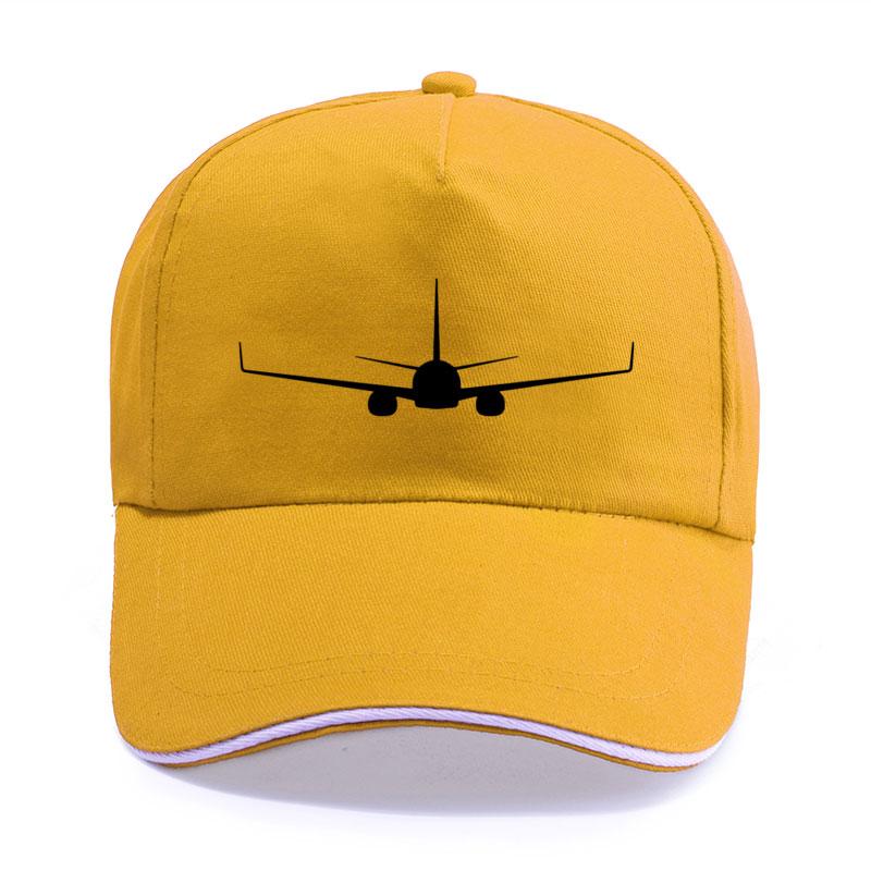 New Baseball Hat Boeing Plane Print Highquality Unisex Women Hat Casual Fashion Unisex Baseball Caps Snapback Hats
