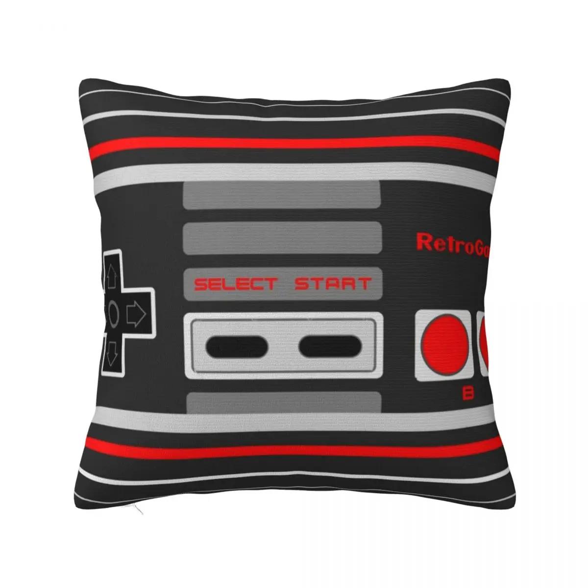 

Pillow Cover Game Pad Linen Custom Cushion Cover Player Cute Funny Pillow Case For Sofa Home Decorative Pillowcases 12x12Inch