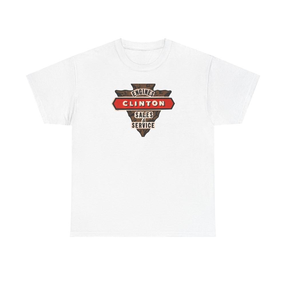 

Clinton Engines Sales and Service Unisex Tshirt Tops Tee, All Cotton T-Shirt, Gift for 2XL