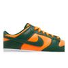 Nike Dunk Low 'Miami Hurricanes' (Unisex) Gorge Green / White / Total Orange / Gorge Green Skateboard Shoes DD1391 300