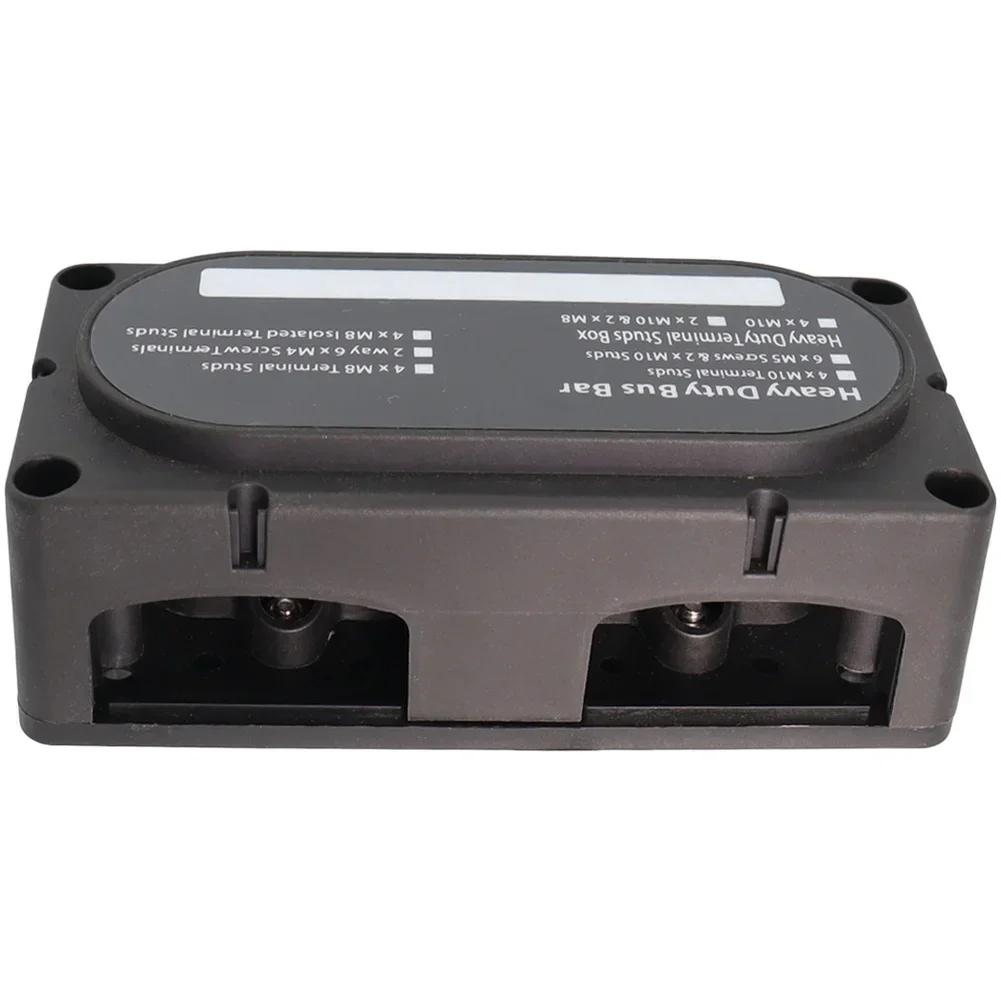 4 way busbar terminal block with M10 and M8 for reliable electrical connections in For RVs yachts automobiles and industry