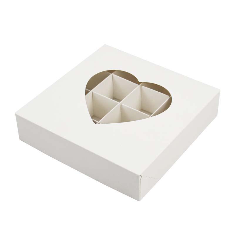 

Valentine S Day Love Chocolate Packaging Box 12 Pieces, Window Opening Gift Box, Wedding Souvenir Candy Empty Box