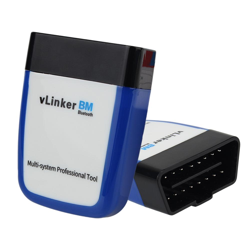 Bluetooth 3.0 vLinker BM Bildiagnoseverktøy For BMW Bimmercode OBD2 Skanner Reparasjonsverktøy ELM327 V2.2