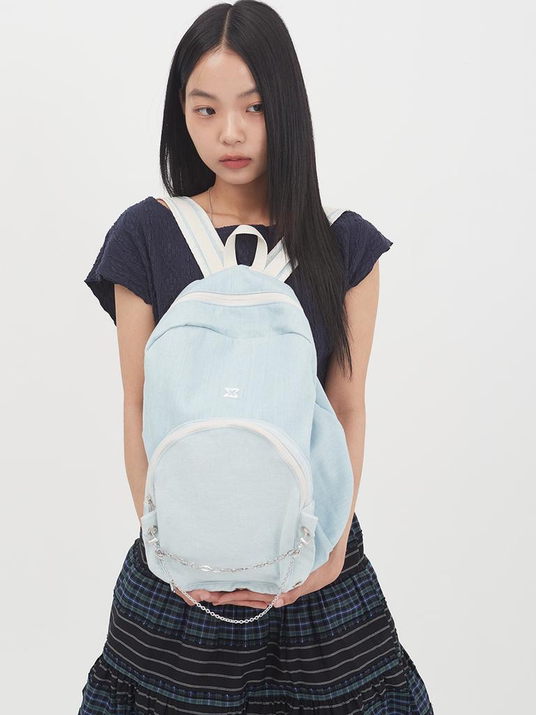 Muwm Nest Backpack (Light Denim)