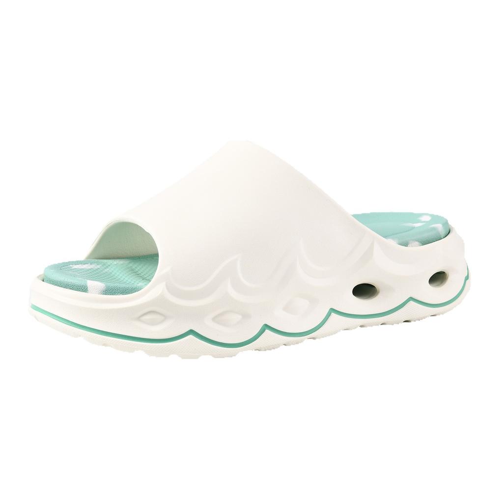 One-word Drag Men's Summer Outer Wear Thick-soled Non-slip Cool Slippers EVA Heightened Wear-resistant Breathable Non-smelly Foot Beach Slippers