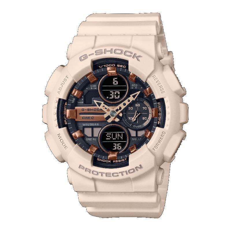 

Casio Men s Resin 200M Water Resistant Digital Shock Resistant Quartz Watch GMA-S140M-4A красный