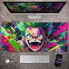 Animation Office Luffy  Roronoa Zoro E-sports Gaming Table Mat ONE PIECE Leather Mouse Pad Boys Oversized Computer Keyboard Pad