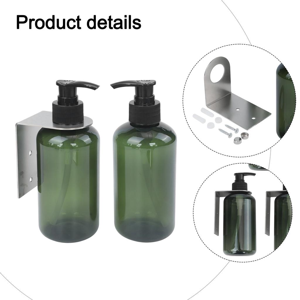 Kitchen Use Wall Mounted Soap Dispenser Multi-purpose Soap Holder Versatile Usage Areas User-friendly Installation