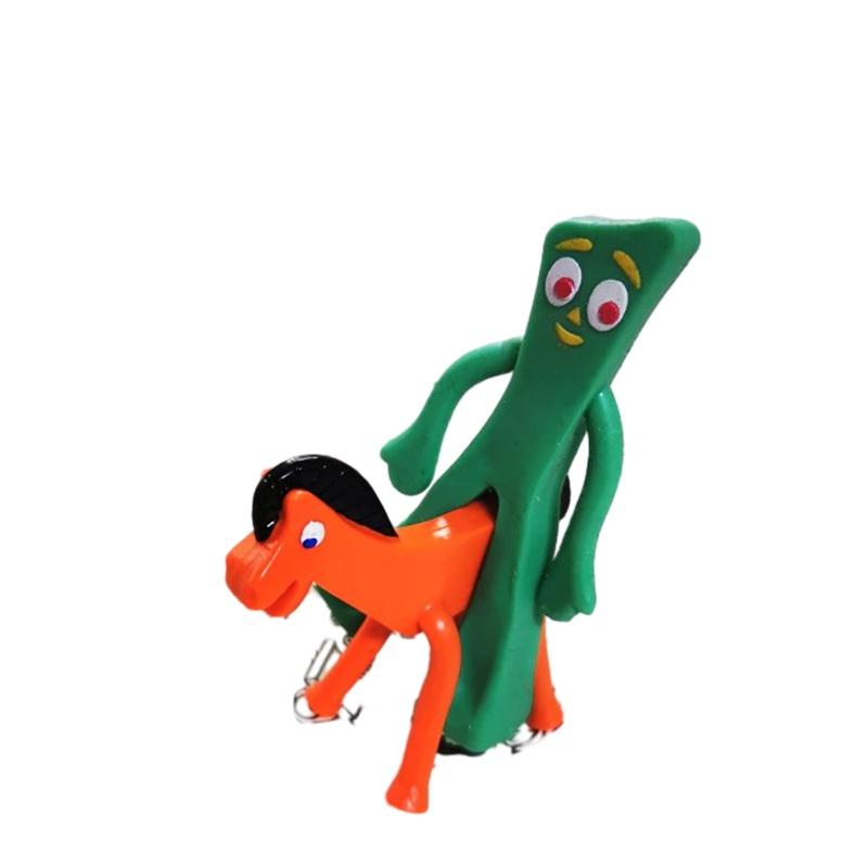 Vintage Gumby And Pokey Figures Charming Collectible Toy Set For All Ages