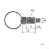 Pull Loop Indexing Plunger Stainless Steel Retractable Positioning Fastener