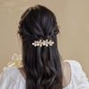 Vintage Floral Rhinestone Hair Clip Cute Sweet Hair Accessory for Girls Women Wedding Cosplay Party Wear