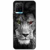 Für vivo Y33s Hülle Y 33s Silikon Weich Bemalt Katze Schwarze Hüllen für Vivo V2109 Y33S Rückseite TPU Hülle für VIVOY33s Cartoon